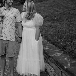 Lulu's White Maxi Dress